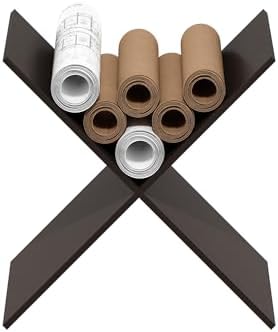 Furinno Cubicle X-Shelf Cube Insert, Cube Organizer, Dark Oak - Image 6