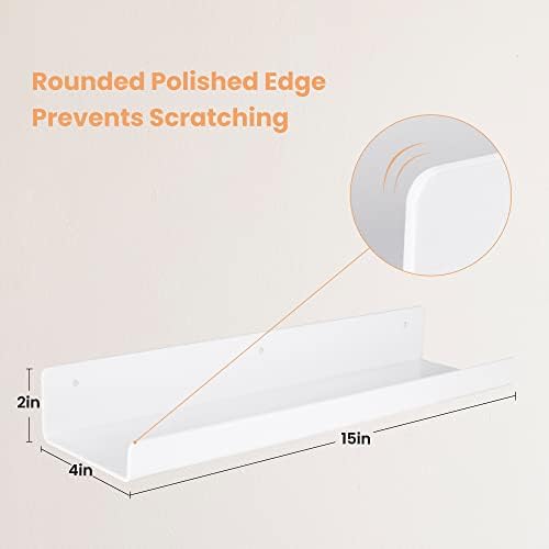 upsimples 4 Pcs 15" Acrylic Shelves - Image 3