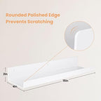 upsimples 4 Pcs 15" Acrylic Shelves - Image 3
