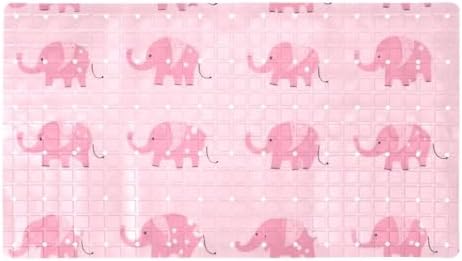 Bath Tub Shower Mat, Washable Bathtub Floor Mats, Suction Cups and Drain Holes by Anna+Cowper