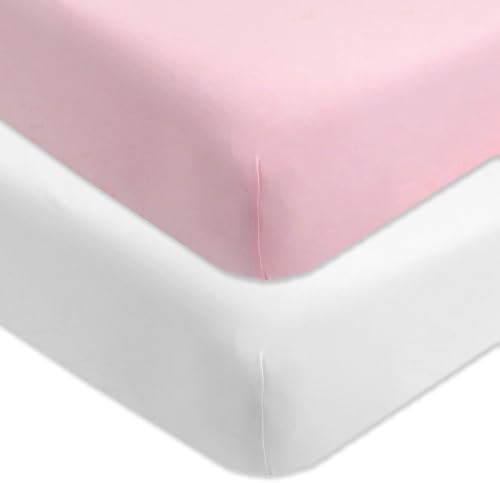 HonestBaby Unisex-Baby Classics Fitted Crib Sheets Set Standard Mattress by HonestBaby