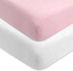 HonestBaby Unisex-Baby Classics Fitted Crib Sheets Set Standard Mattress by HonestBaby