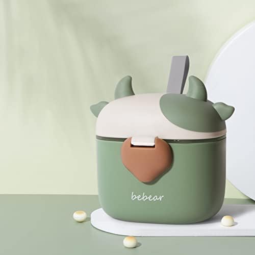 Bebamour Baby Formula Dispenser, BPA Free Portable Milk Powder and Candy Fruit - Image 3