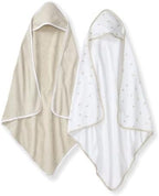 Burt's Bees Baby Infant Hooded Towels, Unisex Bath Essentials by BurtsBeesBaby