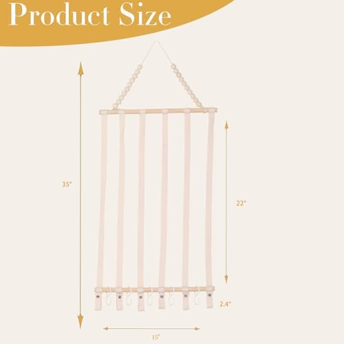 YOcity Bow Organizer for Girls Baby Headband Holder - Image 4