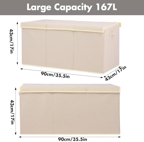 popoly 167L Large Toy Box Storage - Image 4