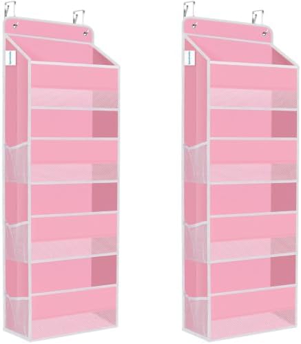 2 Pcs Over The Door Organizer Large Capacity Hanging Storage Room Organizer by SpaceHacks