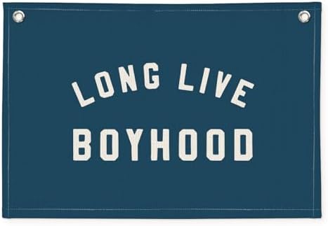 Long Live Boyhood Boys Room Decor by Wheatwin