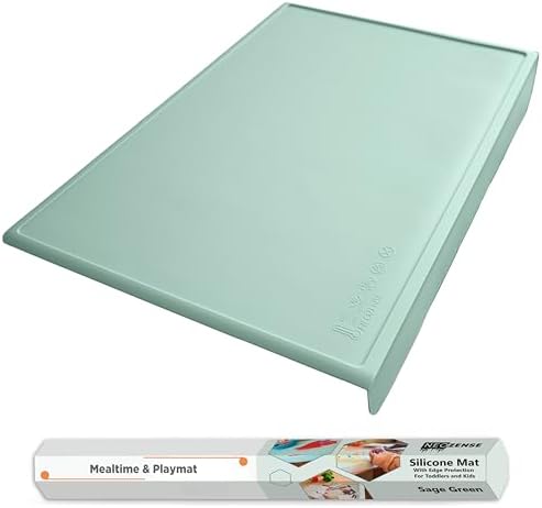 Silicone Craft Mat for Painting, PlayDoh and Art Projects by NEOZENSE