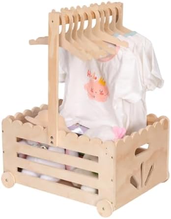 Wooden Baby Shower Crate Closet by Unknown
