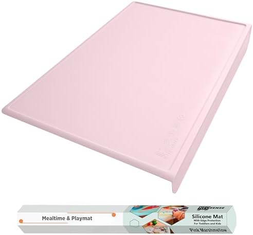 Silicone Craft Mat for Painting, PlayDoh and Art Projects by NEOZENSE