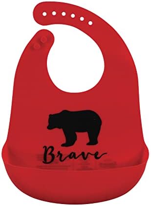 Little Treasure Unisex BabySilicone Bibs - Image 5