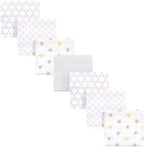 Luvable Friends Unisex Baby Cotton Flannel Receiving Blankets, Owl 7-Pack - Image 2