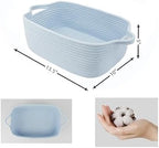 XUANGUO Medium Woven Cotton Rope Storage Basket - Image 2