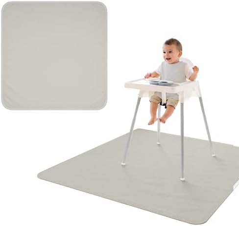BapronBaby Minimalist Champagne Waterproof Splash Mat Catch All Floor Cover by BapronBaby