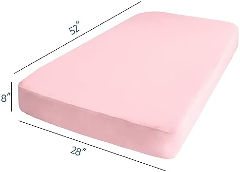 Stretchy Baby Crib Sheets for Girls - Image 4