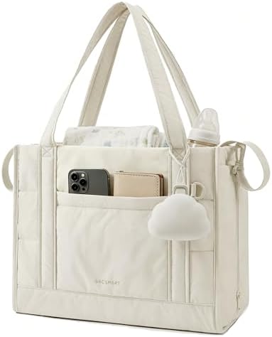 BAGSMART Diaper Bag Tote Puffer Baby Bag Lightweight by BAGSMART