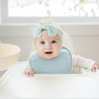 Konssy 8-Pack Muslin Baby Bibs, Adjustable Fit - Image 5