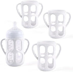 3 Pack Baby Bottle Handles for Philips Avent PP Material Baby Bottles 9oz by HUAKENER