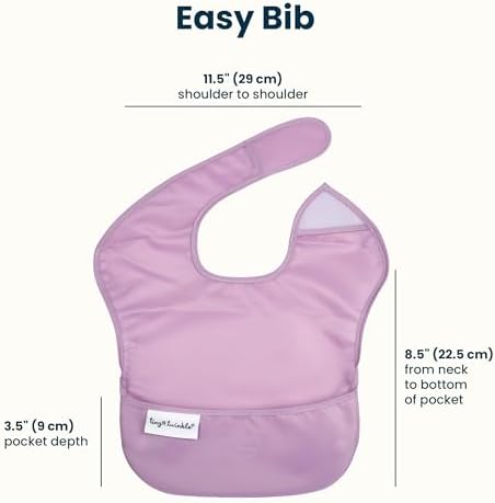 Tiny Twinkle Mess-Proof Baby Bib - Image 6