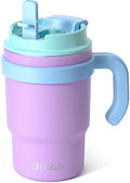 16oz Kids Insulated Tumbler w/Handle, Kids Toddler Water Bottle Sippy Cups by Fimibuke