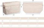 Vercord Handbag Purse Tote Pocketbook Organizer Insert Zipper Closure 11 - Image 2