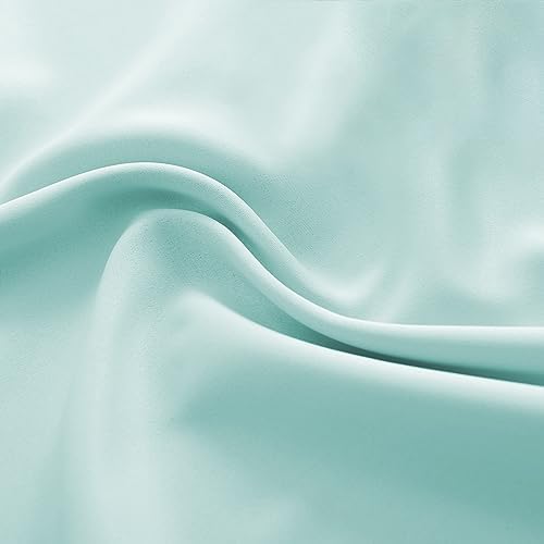 DONREN Aqua Room Darkening Valances - Image 5