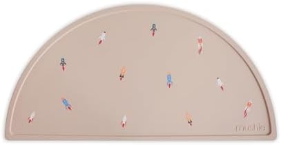 mushie Silicone Placemat for Kids | BPA-Free Non-Slip Design by mushie
