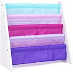 Humble Crew Kids Bookshelf, Montessori Front Facing Toddler Bookcase 4 Tier - Image 4