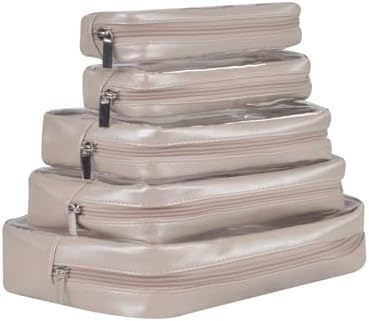 Remobia Hicol TSA Approved 5-Piece Diaper Bag Organizer Pouch Set Clear - Image 5