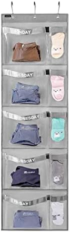 Weekly Kids Clothes Organizer Day of Week School Clothing Storage Monday to by ANZORG