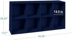 Best Choice Products Kids Bookcase 8-Cube Storage Organizer, 13.5in Shelf - Image 2