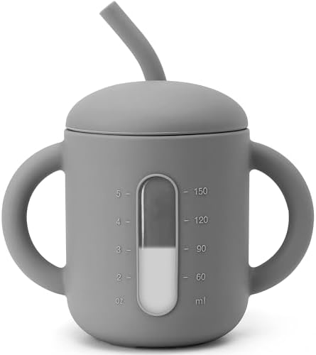 SAMiGO Silicone Baby Straw Cup Sippy Cup by SAMiGO