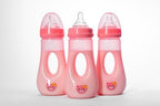 Avima 8 oz Easy Grip Baby Bottles w Medium Flow Nipples - Image 6