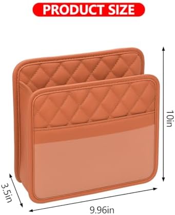 Mandark PU Leather Car Seat Back Organizer - Image 2