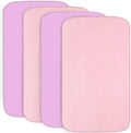 4-Pack Fitted Crib Sheets for Boys and Girls by Bilobanbabybedding
