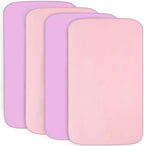 4-Pack Fitted Crib Sheets for Boys and Girls by Bilobanbabybedding