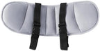Car Seat Head Support Strap Adjustable Mesh Neck Relief Band Gray - Image 6