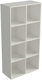 OSCHF 8-Cube Storage Shelf Bookcase, Warm White by OSCHF