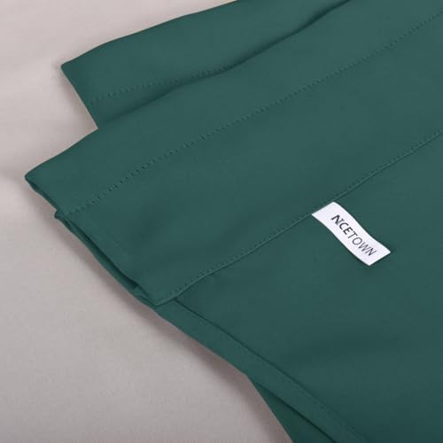 NICETOWN Hunter Green Kitchen Blackout Valances - Image 5