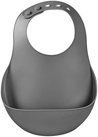 Beaba Silicone Baby Bib, Made by BEABAUSA