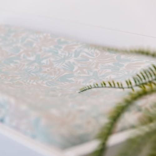 Crane Baby Changing Pad Cover, 100% Cotton Sateen Exterior Change Pad Cover - Image 5