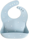 mushie Silicone Baby Bib | Adjustable Fit Waterproof Bibs by mushie