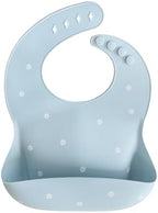 mushie Silicone Baby Bib | Adjustable Fit Waterproof Bibs by mushie