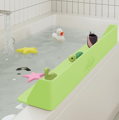 Little Splasher Original PlayPad, Bathtub Splash Guard Play Shelf by LittleSplasher