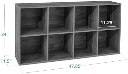 Best Choice Products 8-Cube Storage Organizer, 11in Shelf Opening, Display Shelf - Image 2