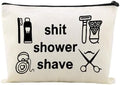 Funny Men Shaver Storage Bag for Dad Husband Father Day Gifts Zipper Makeup by Sudaporn
