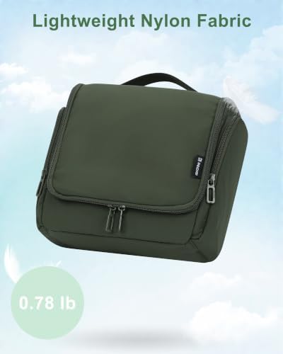 Relavel Hanging Toiletry Bag for Men, Travel Makeup Bag for Women - Image 7