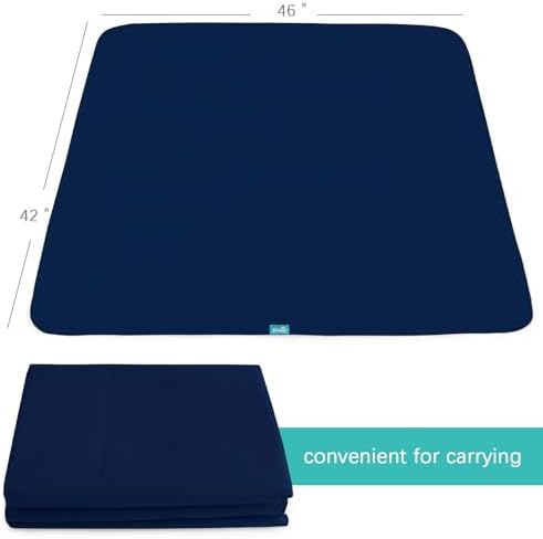 Splat Mat 2 Pack for Under High Chair Waterproof Splash Mat 42''×46'' - Image 6