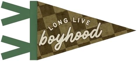 Boyhood Playroom Pennant Banner Boys NurseryToddler Room Wall Decor by Unknown
